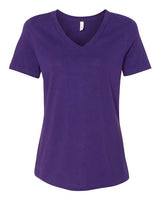 BELLA + CANVAS Women’s Relaxed Jersey V-Neck Tee - BELLA + CANVAS 6405