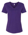 BELLA + CANVAS Women’s Relaxed Jersey V-Neck Tee - BELLA + CANVAS 6405