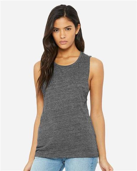 BELLA + CANVAS Women's Flowy Scoop Muscle Tank - BELLA + CANVAS 8803