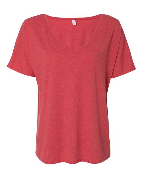 BELLA + CANVAS Women’s Slouchy V-Neck Tee - BELLA + CANVAS 8815 BELLA + CANVAS