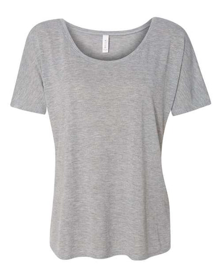 BELLA + CANVAS Women’s Slouchy Tee - BELLA + CANVAS 8816 BELLA + CANVAS Athletic Heather S