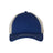 Valucap Contrast-Stitch Mesh-Back Cap - Valucap 3100 Valucap Royal/ Stone Adjustable