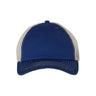Valucap Contrast-Stitch Mesh-Back Cap - Valucap 3100 Valucap Royal/ Stone Adjustable