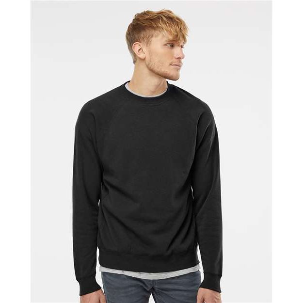 Independent Trading Co. Special Blend Crewneck Raglan Sweatshirt - Independent Trading Co. PRM30SBC Independent Trading Co. Black XS