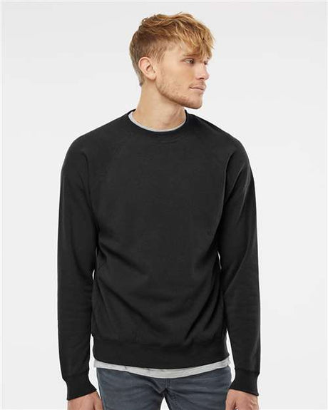 Independent Trading Co. Unisex Special Blend Raglan Crewneck Sweatshirt - Independent Trading Co. PRM30SBC