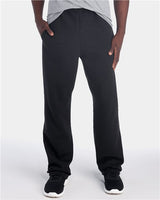 JERZEES Unisex NuBlend® Open-Bottom Sweatpants with Pockets - JERZEES 974MPR