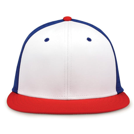 The Game GB998 Perforated GameChanger Baseball Hat | Wholesale Pro Shape Flat Bill Caps