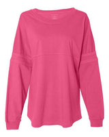Boxercraft Women's Jersey Pom Pom Long Sleeve T-Shirt - Boxercraft T14