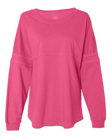 Boxercraft Women's Jersey Pom Pom Long Sleeve T-Shirt - Boxercraft T14