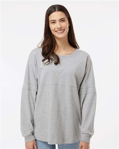 Boxercraft Women's Jersey Pom Pom Long Sleeve T-Shirt - Boxercraft T14