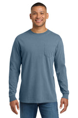 Comfort Colors 4410 Heavyweight Ring Spun Long Sleeve Pocket Tee