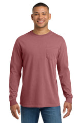 Comfort Colors 4410 Heavyweight Ring Spun Long Sleeve Pocket Tee