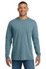 Comfort Colors 4410 Heavyweight Ring Spun Long Sleeve Pocket Tee