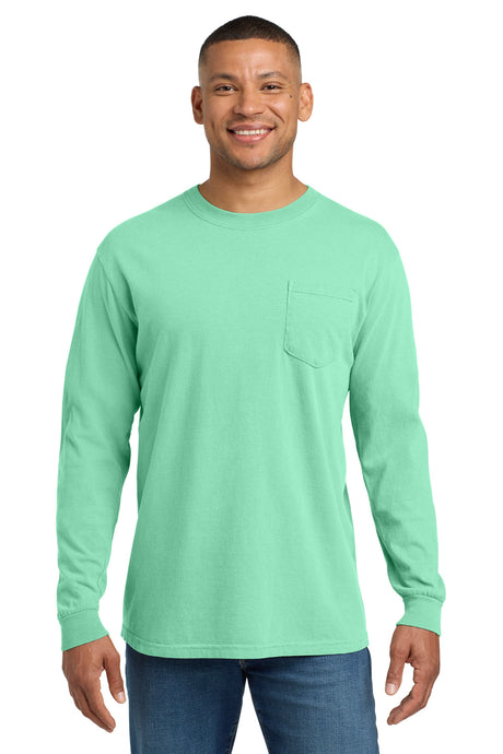 Comfort Colors 4410 Heavyweight Ring Spun Long Sleeve Pocket Tee