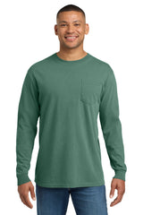 Comfort Colors 4410 Heavyweight Ring Spun Long Sleeve Pocket Tee