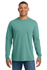 Comfort Colors 4410 Heavyweight Ring Spun Long Sleeve Pocket Tee