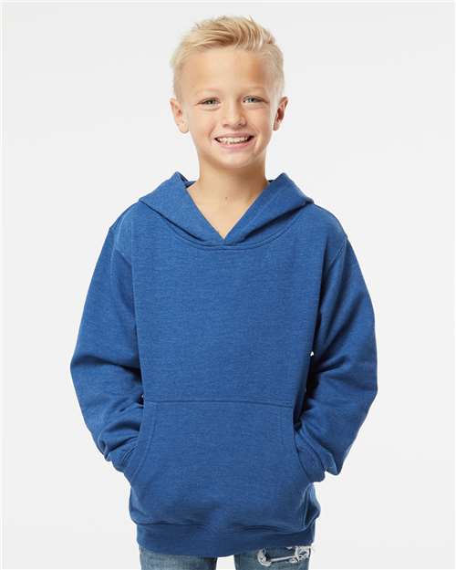 Independent Trading Co. SS4001Y Youth Midweight Hooded Sweatshirt | Wholesale Youth Hoodie