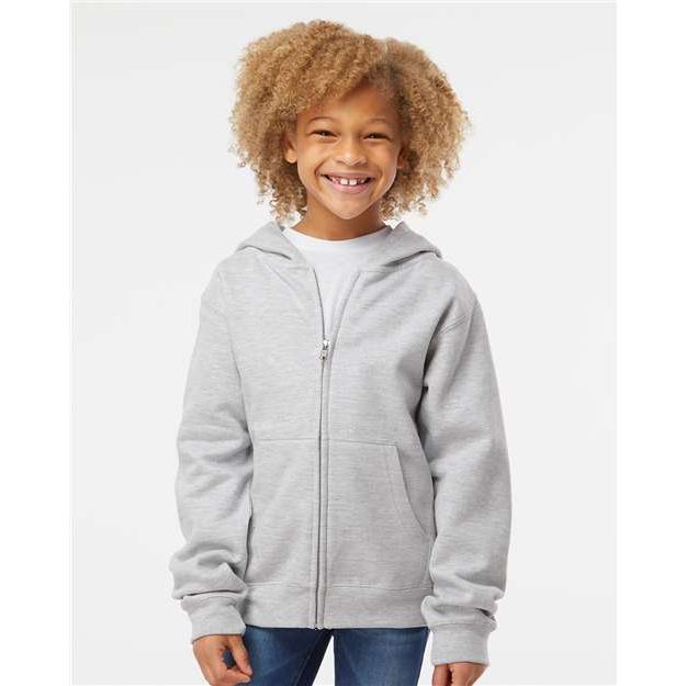 Independent Trading Co. Youth Midweight Full-Zip Hooded Sweatshirt - Independent Trading Co. SS4001YZ Independent Trading Co.