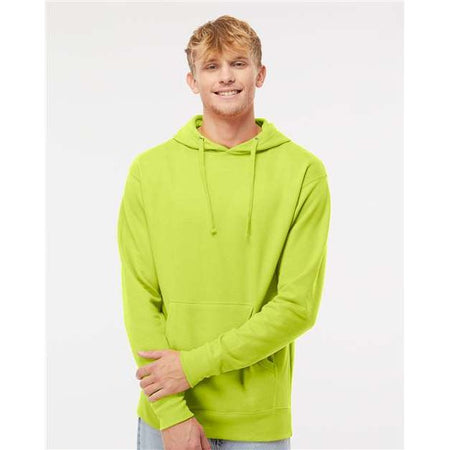 Independent Trading Co. Midweight Hooded Sweatshirt - Safety Yellow - Independent Trading Co. SS4500 Independent Trading Co.