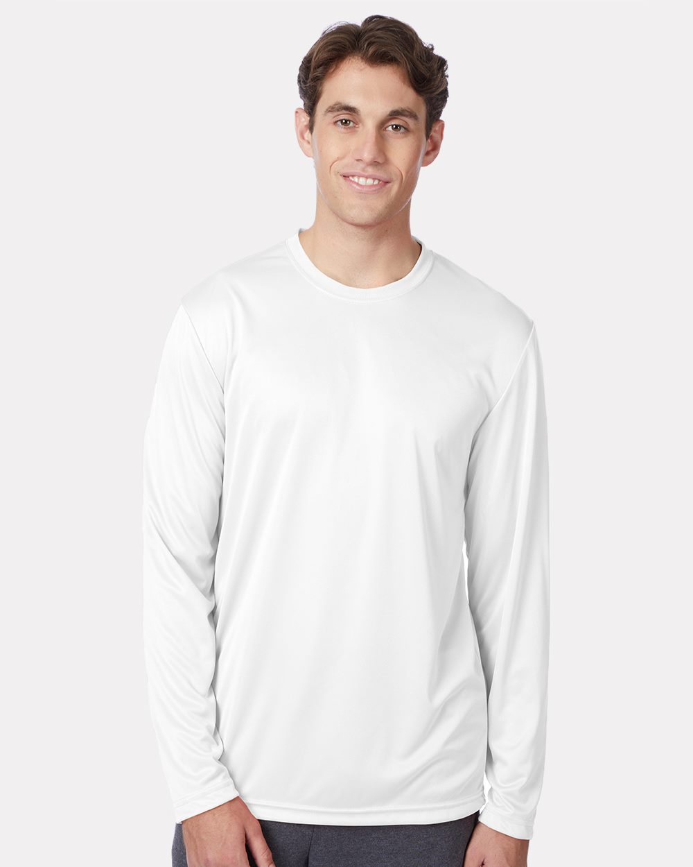 Hanes 482L Unisex Cool DRI Long Sleeve Performance T-Shirt