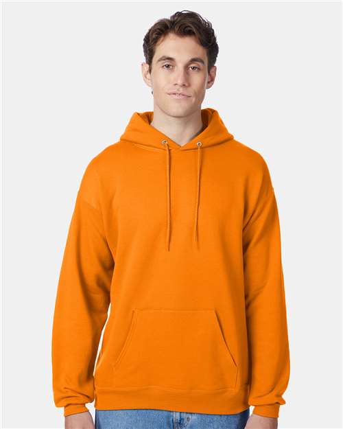 Hanes Ecosmart® Hooded Sweatshirt - Safety Orange - Hanes P170