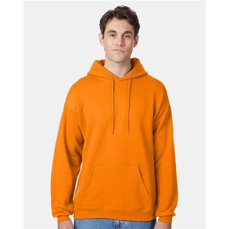 Hanes Ecosmart® Hooded Sweatshirt - Safety Orange - Hanes P170 Hanes