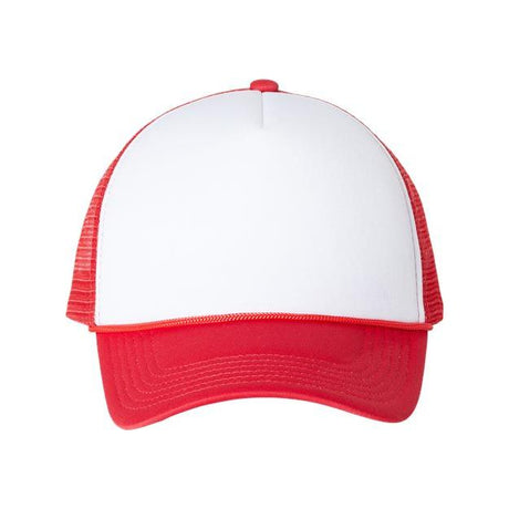 Valucap Foam Mesh-Back Trucker Cap - Valucap VC700 Valucap