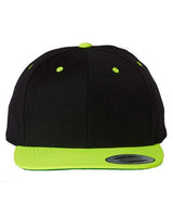 YP Classics Premium Flat Bill Snapback Cap - Yupoong 6089M