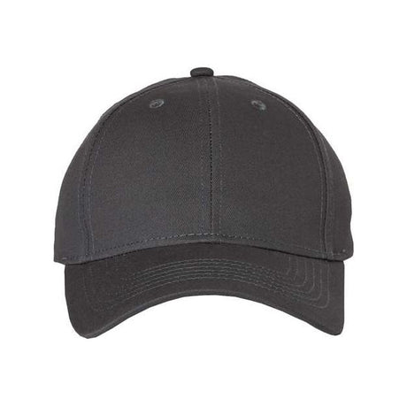 Valucap Youth Small Fit Cotton Twill Cap - Valucap 2260Y Valucap Dark Grey Adjustable