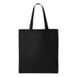 Q-Tees Economical Tote - Q-Tees QTB Q-Tees Black One Size