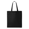 Q-Tees Economical Tote - Q-Tees QTB Q-Tees Black One Size
