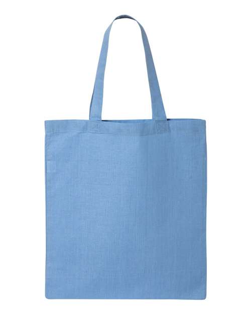 Q-Tees Economical Tote - Q-Tees QTB Q-Tees Carolina Blue One Size