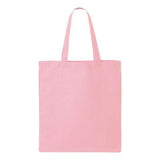 Q-Tees Economical Tote - Q-Tees QTB Q-Tees Light Pink One Size