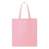 Q-Tees Economical Tote - Q-Tees QTB Q-Tees Light Pink One Size