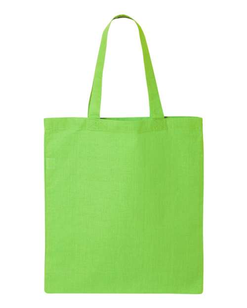 Q-Tees Economical Tote - Q-Tees QTB Q-Tees Lime One Size