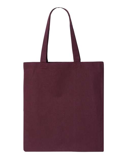 Q-Tees Economical Tote - Q-Tees QTB Q-Tees Maroon One Size