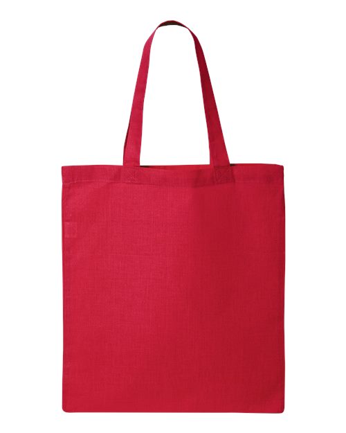 Q-Tees Economical Tote - Q-Tees QTB Q-Tees Red One Size