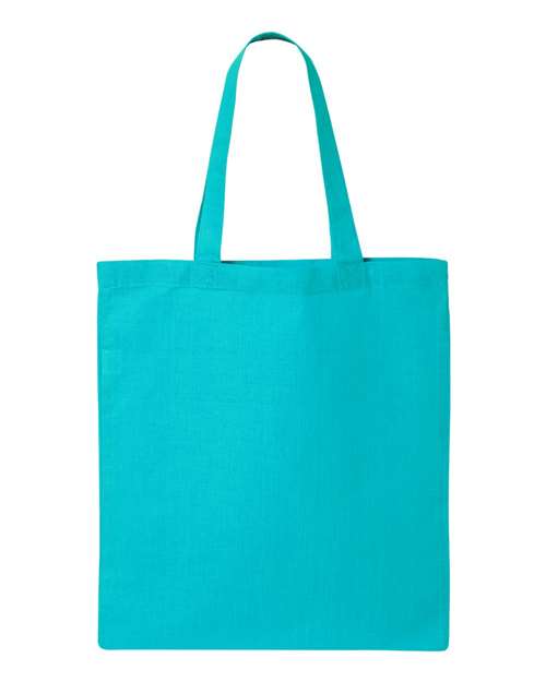 Q-Tees Economical Tote - Q-Tees QTB Q-Tees Turquoise One Size