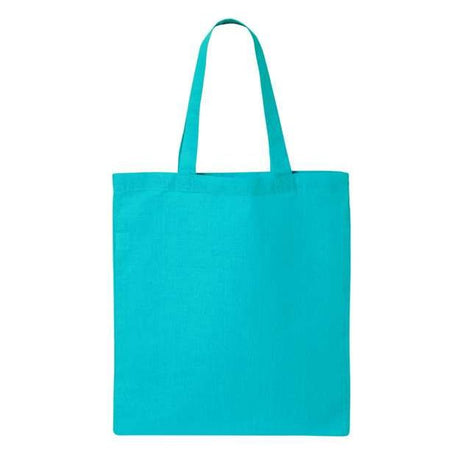 Q-Tees Economical Tote - Q-Tees QTB Q-Tees Turquoise One Size