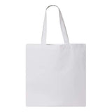Q-Tees Economical Tote - Q-Tees QTB Q-Tees White One Size