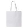 Q-Tees Economical Tote - Q-Tees QTB Q-Tees White One Size