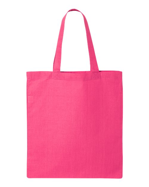 Q-Tees Economical Tote - Q-Tees QTB Q-Tees Hot Pink One Size