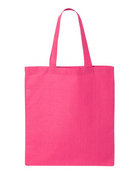 Q-Tees Economical Tote - Q-Tees QTB Q-Tees Hot Pink One Size