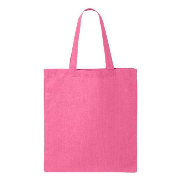 Q-Tees Economical Tote - Q-Tees QTB Q-Tees Azalea One Size
