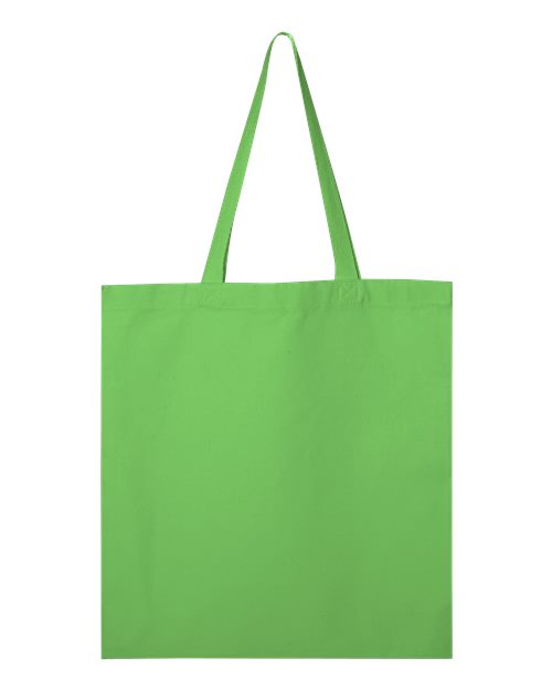 Q-Tees Promotional Tote - Q-Tees Q800 Q-Tees Lime One Size