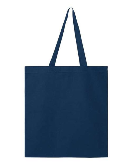 Q-Tees Promotional Tote - Q-Tees Q800 Q-Tees Navy One Size