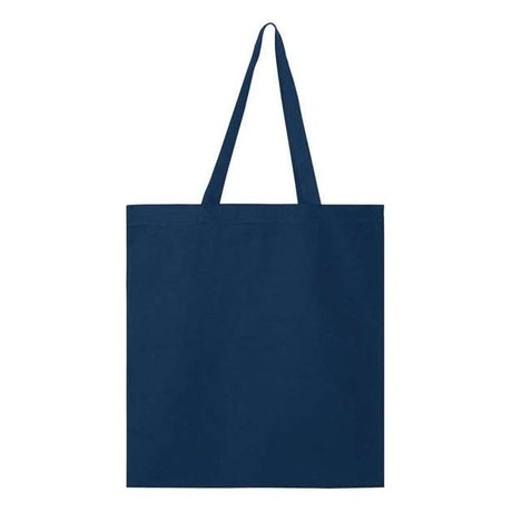 Q-Tees Promotional Tote - Q-Tees Q800 Q-Tees Navy One Size