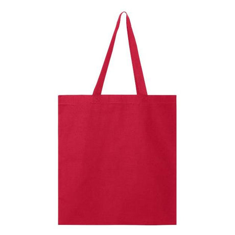 Q-Tees Promotional Tote - Q-Tees Q800 Q-Tees Red One Size