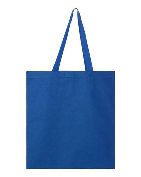 Q-Tees Promotional Tote - Q-Tees Q800 Q-Tees Royal Blue One Size