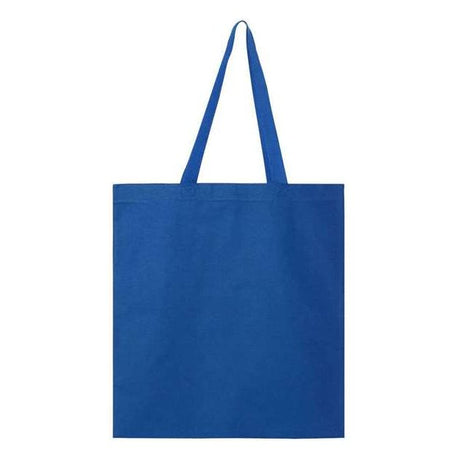 Q-Tees Promotional Tote - Q-Tees Q800 Q-Tees Royal Blue One Size